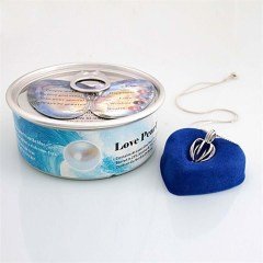 BUFFER® Love Pearl İstiridye İnci Kolye Küpe Yüzük Set