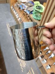 İçi Ölçekli Çelik Süt Karafı 550 ML & Buhar Potu - Profesyonel Pitcher
