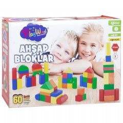 ONY-400 KUTUDA 60 PARÇA RENKLİ BLOKLAR