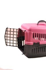 BUFFER® Küçük Boy Kedi Köpek Taşıma Çantası Kutusu Kafesi Sepeti Kabı