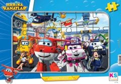 Ks Games 24 Parça Harika Kanatlar Frame  Puzzle