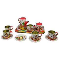 ATF-996-7A-10A 14 PRÇ.DESENLİ METAL ÇAY KAHVE-VRD