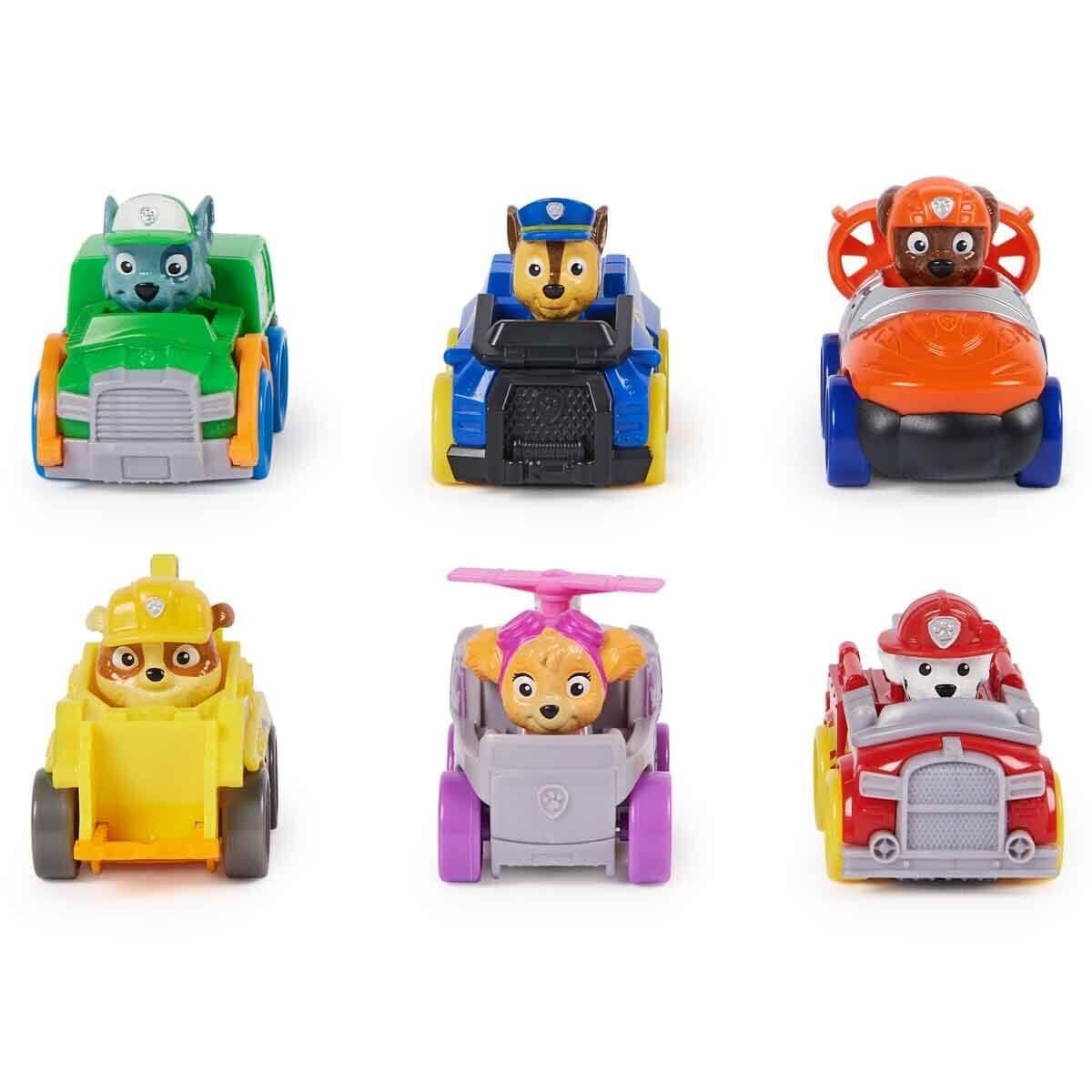 1001781 SUN-SPM-FİGÜR SET PAW PATROL PUP SQUAD RACERS 6LI PAKET