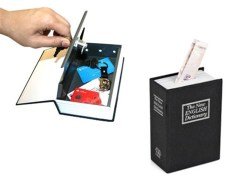 BUFFER® Kitap Görünümlü Mini Gizli Kasa Kumbara