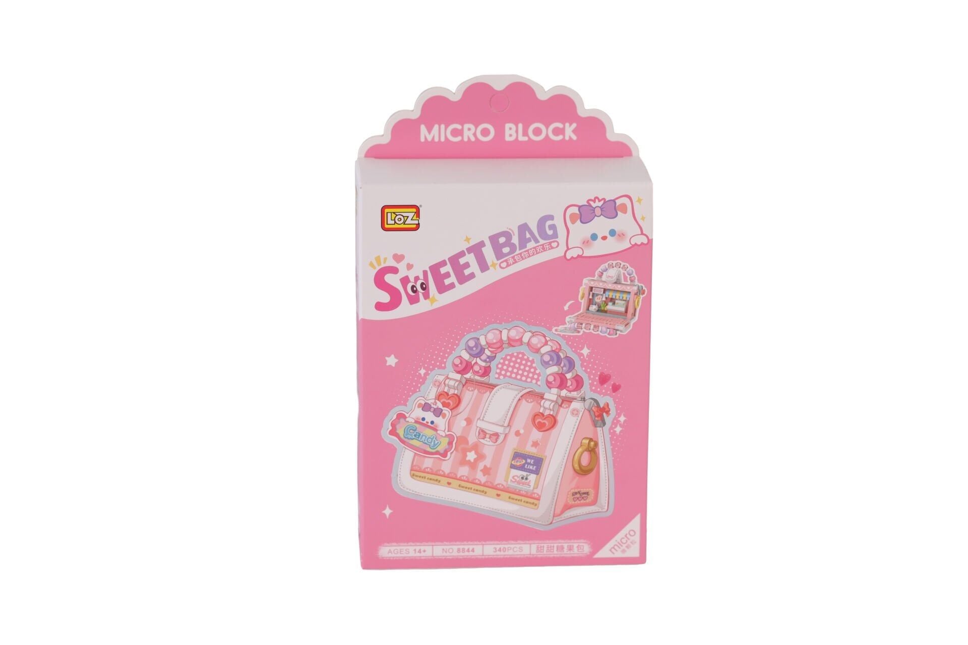 LZ-8844 LOZ ŞEKER ÇANTASI 340 PARÇA BLOCK OYUNCAK