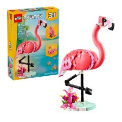 31170 Lego Creator 3ü1 arada Vahşi Hayvanlar:Pembe Flamingo 288 parça +8 yaş