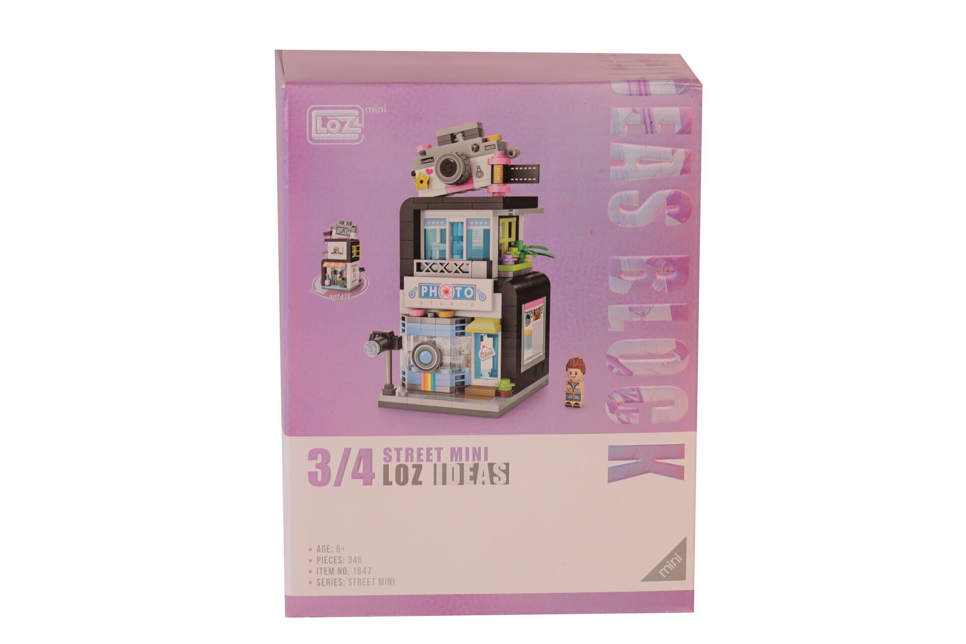 LZ-1647 LOZ FOTOĞRAF STÜDYOSU 346 PARÇA BLOCK OYUNCAK