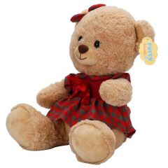 4810 SUN-JNH-PFF-SK PELUŞ AYI ELBİSELİ 32CM 2A