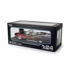 1901-601A HOBB.WORL.1/24 CADİLLAC ELDORAD ALEV METAL MODEL ARABA