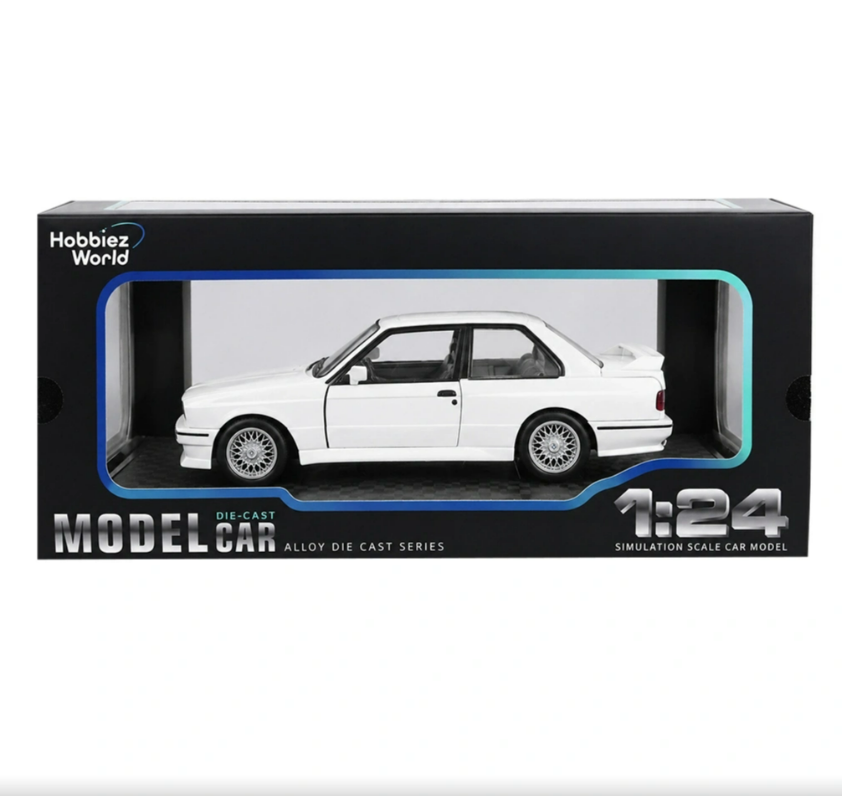 1901-440A HOBBIEZ WORLD 1/24 M3 STREET EDİTİON METAL MODEL E30