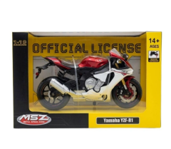 68491 CCA 1/12 YAMAHA YZF-R1 MODEL MOTOSİKLET METAL MODEL