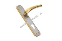 Bulmax Truva Albrfn-saten Yale Kapı Kolu Bmx-5421 (4 Adet Gönderilir)