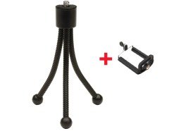 BUFFER® Mini Telefon Kamera Tripodu ve Kompakt Fotoğraf Makinesi Aparatı