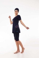 Emayo Yarı Tesettür Mayo Ayla 1013 Lacivert XL