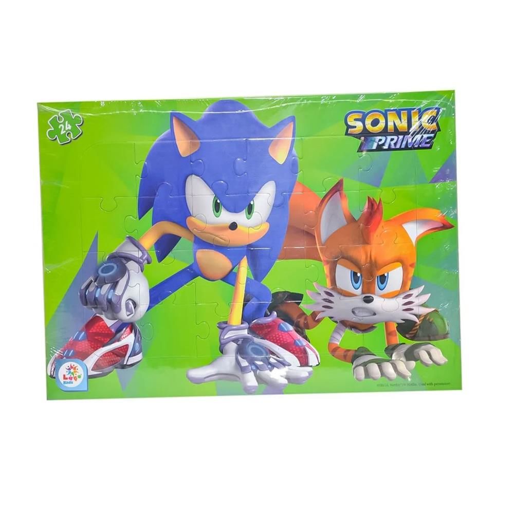 Sonic 24 Parça Frame Puzzle