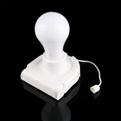 BUFFER® Pratik Pilli Aç Kapa İpli Çek Yak Taşınabilir Led Ampül Lamba