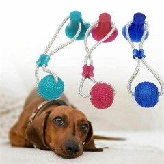 BUFFER® Vantuzlu Köpek Diş Temizleme ve Eğlence Oyuncağı
