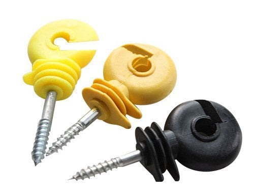 Kısa Destekli Kompakt İzolatör Halkalı Siyah (25 adet)