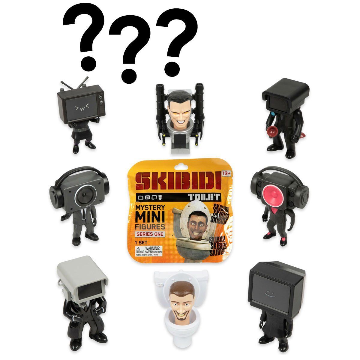 KBD01000 Skibidi Toilet Mini Figür Surpriz Paket