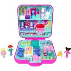 JGK22 Polly Pocket Mattel 80. Yıl Özel Nostaljik Kompakt Oyun Seti