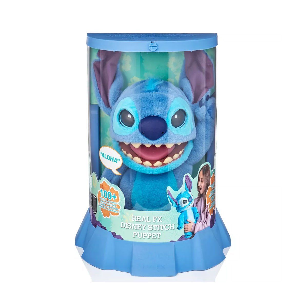 WS DIS-1022 Real FX Disney Stitch 46 cm Elektronik Kukla