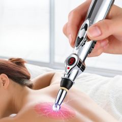 BUFFER® 2 Farklı Başlıklı Elektronik Akupunktur Meridyen Enerji Masaj Kalemi