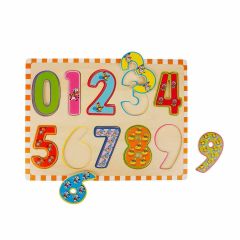 5215 -Wooden Puzzle Numbers 10 Parça