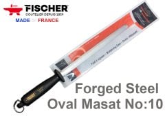 Fischer H1020 Oval Masat 20 cm No:8 Dövme Çelik Bileme