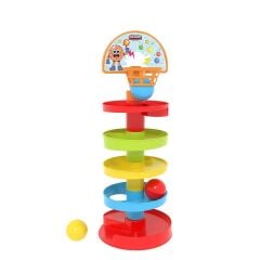 03 653 Basketli Çıngıraklı Top Oyunu -Pilsan Oyuncak