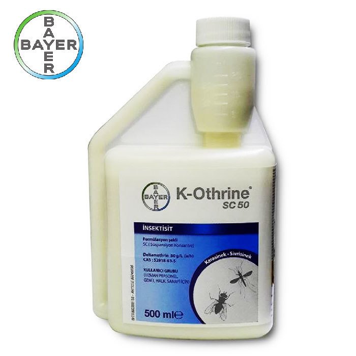 Bayer K-Othrine SC 50 Tahta Kurusu Haşere İlacı 500ml