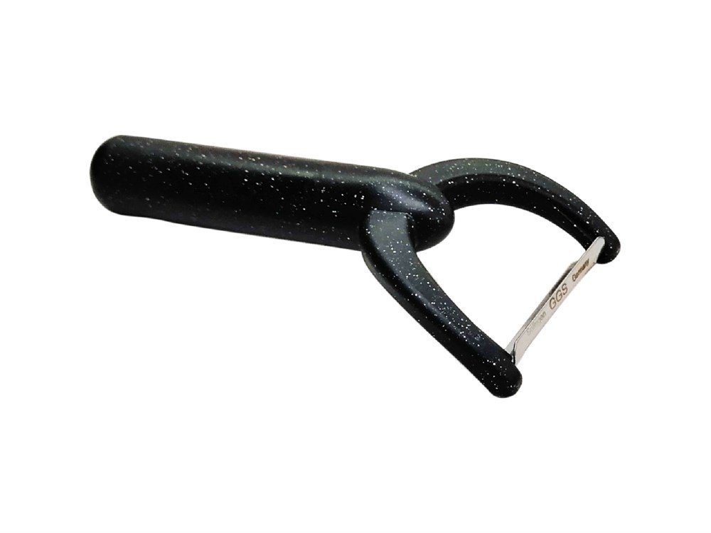 Alman GGS Solingen Sapan Model Soyacak Sebze Meyve Soyacağı G245 G425.31 (Simli Siyah)