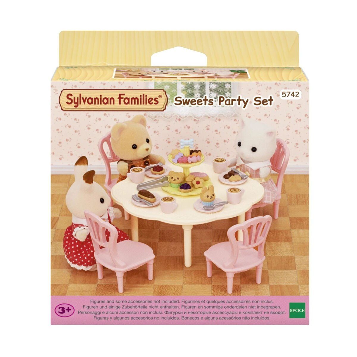 5742 Sylvanian Families Tatlı Partisi Oyun Seti (figürler dahil değildir) +4 yaş