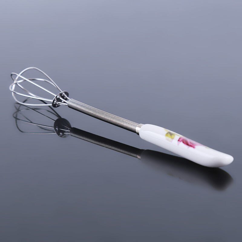 Seramik El Mikser Yumurta Çırpıcı Paslanmaz Çelik Çırpma El Blenderi Krema Karıştırıcı