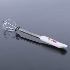 Seramik El Mikser Yumurta Çırpıcı Paslanmaz Çelik Çırpma El Blenderi Krema Karıştırıcı