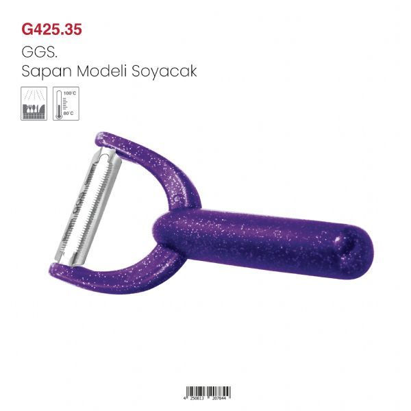 Alman GGS Solingen Sapan Model Soyacak Sebze Meyve Soyacağı G245 G425.35 (Mürdüm)