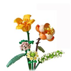 LZ1658 LOZ Eternal Flowers Serisi - ''Güneşli ve Enerjik Turuncu'' 456 Parça Yapım Seti