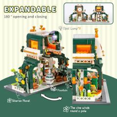 JK2362 LOZ Botanik Bahçe Blok Seti - Vagon life