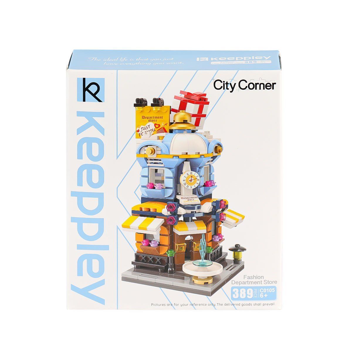 KP0105 Keeppley City Corner Department Store Blok Seti 389 Parça