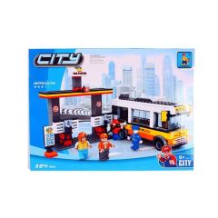 25608 Ausini City 324 Parça İstasyon Oyun Seti