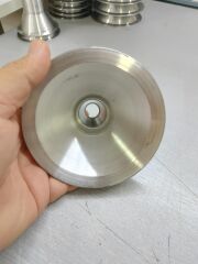 No 32 Alüminyum Tekirdağ Köfte Aparatı ve Manuel Köfte Basma Kalıbı 11x7 cm
