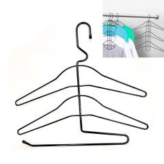 BUFFER® 3 Katlı Metal Gömlek Ve Elbise Askısı