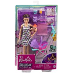 GXT34 Mor Saçlı Skipper Bebek Bakıcısı  ve Oyun Seti