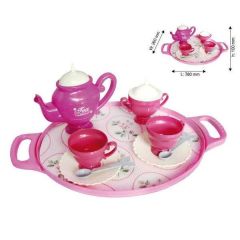 TEPSİLİ ÇAY SET