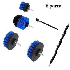 BUFFER® Matkap Ucuna Takılan Temizleme Fırçası (6 Parça)