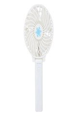 BUFFER® Mini USB Katlanır Taşınabilir Şarjlı El Fanı Beyaz