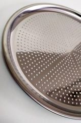 Abant Paslanmaz Çelik Dolma Altlığı Delikli Tepsi 20 cm