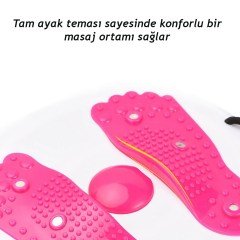 BUFFER® Bel İnceltici Spor Aleti Waist Twisting Disc (ipli)