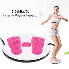 BUFFER® Bel İnceltici Spor Aleti Waist Twisting Disc (ipli)