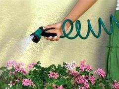 BUFFER® 4 Fonskiyonlu Tabancalı 15 Metre Spiral Tazyikli Basınçlı Hortum