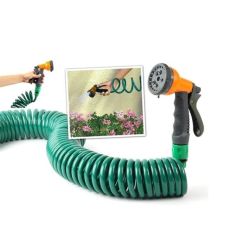 BUFFER® 4 Fonskiyonlu Tabancalı 15 Metre Spiral Tazyikli Basınçlı Hortum